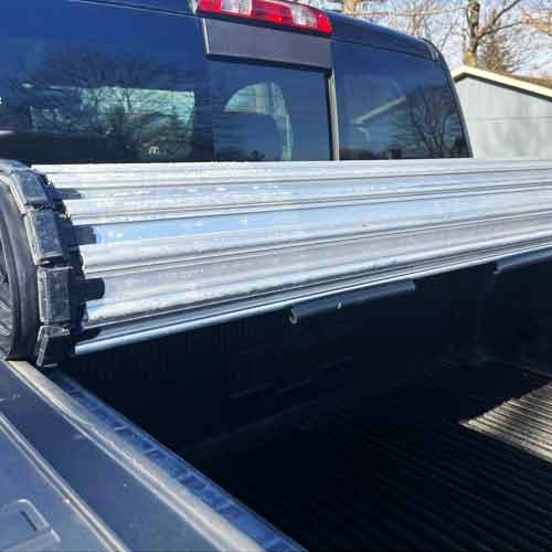 Hard roll up tonneau cover